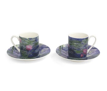 Espresso set , Monet, Waterlelies