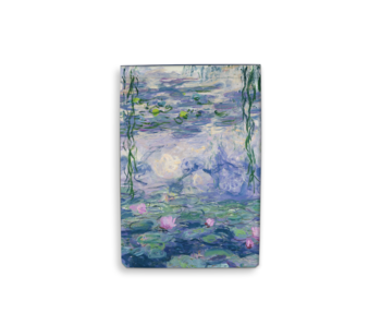 Blanco notepad A6, Claude Monet, Waterlelies