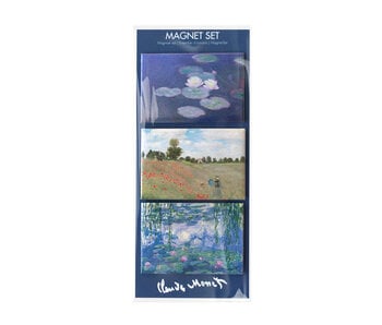 Koelkastmagneten, Set van 3 , Claude Monet