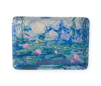 Mini dienblad , 21 x 14 cm, Monet, Waterlelies