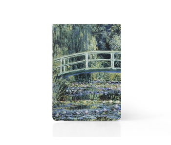 Blanco notepad A6, Claude Monet, Japanse brug